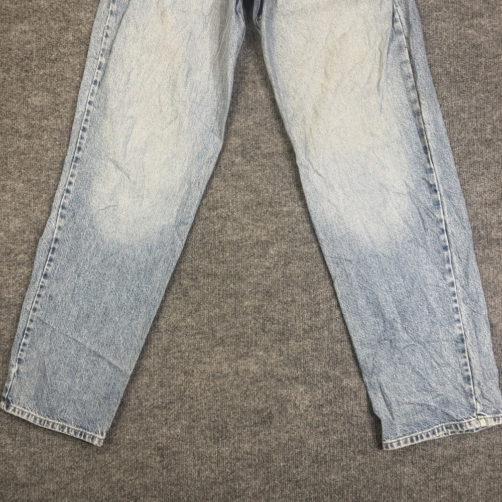 Vintage Lucky Brand Dungarees Jeans Men 30x34 Blue Baggy Gene Montesano USA Made - Picture 6 of 16
